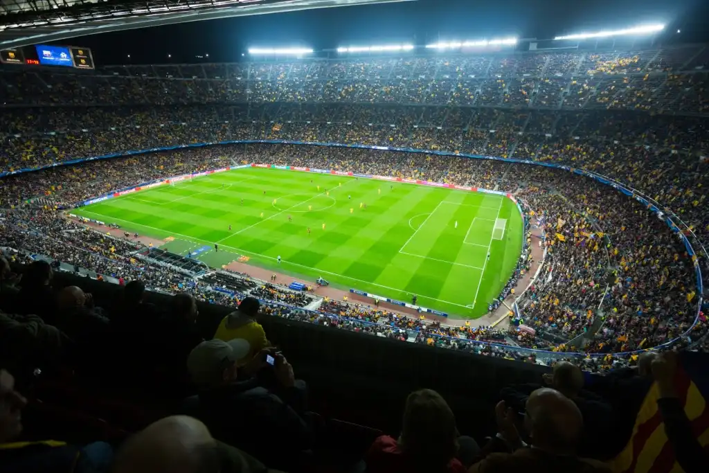 Estadio Camp Nou, en donde juega el club Barcelona