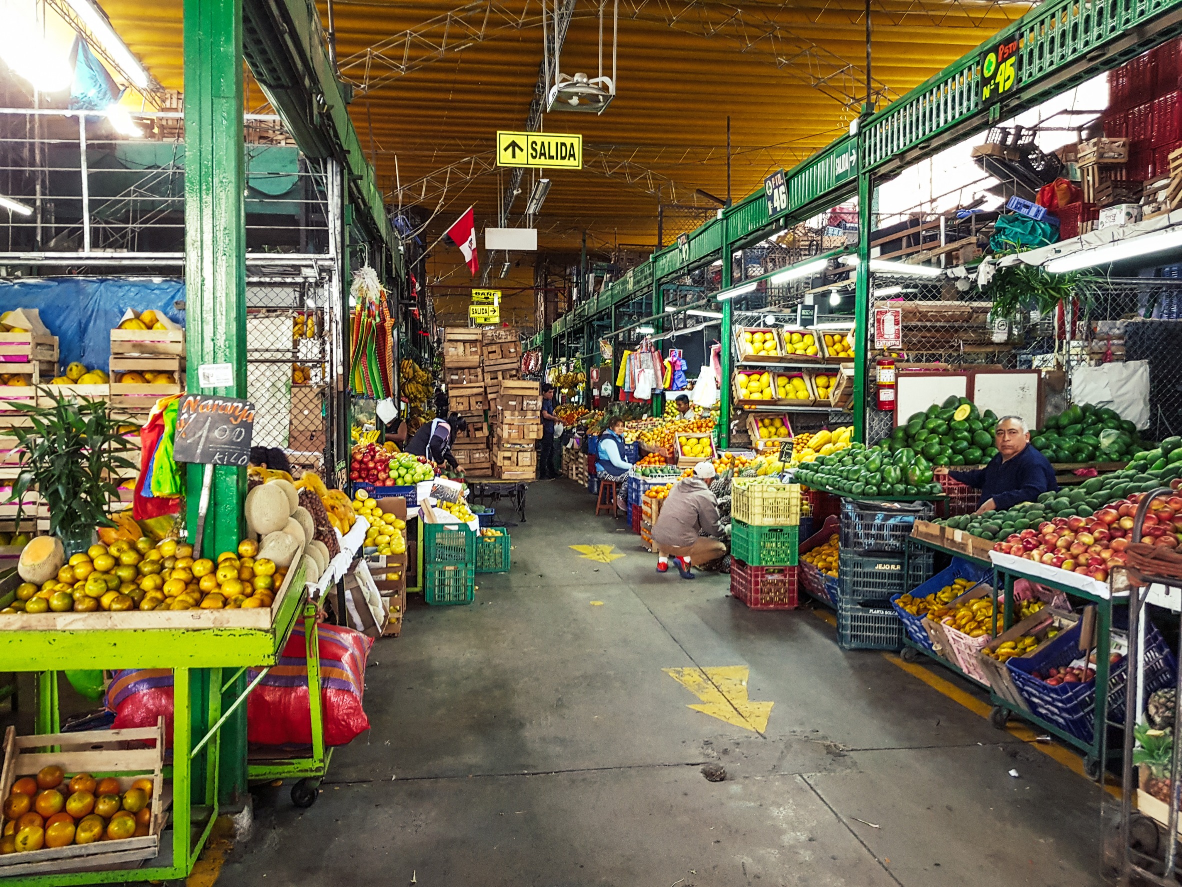 supermercado de alimentos en Perú