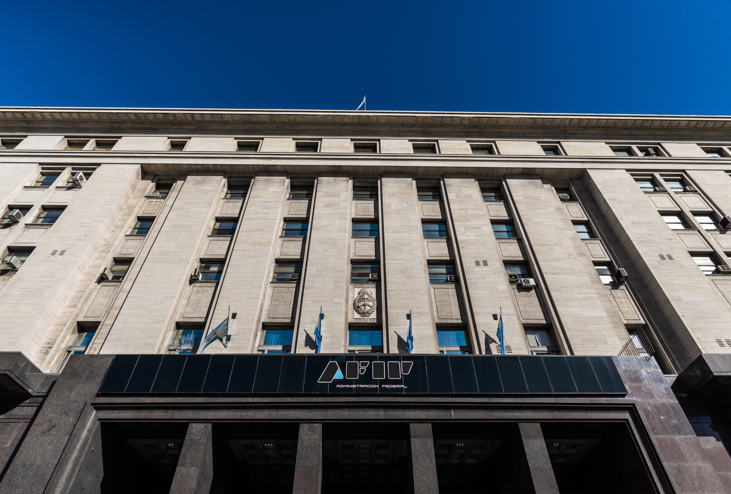 Edificio central de la AFIP