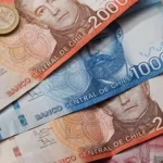 Pesos chilenos recibidos de una acreencia bancaria