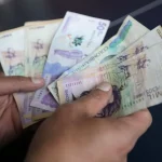 Billetes de pesos colombianos