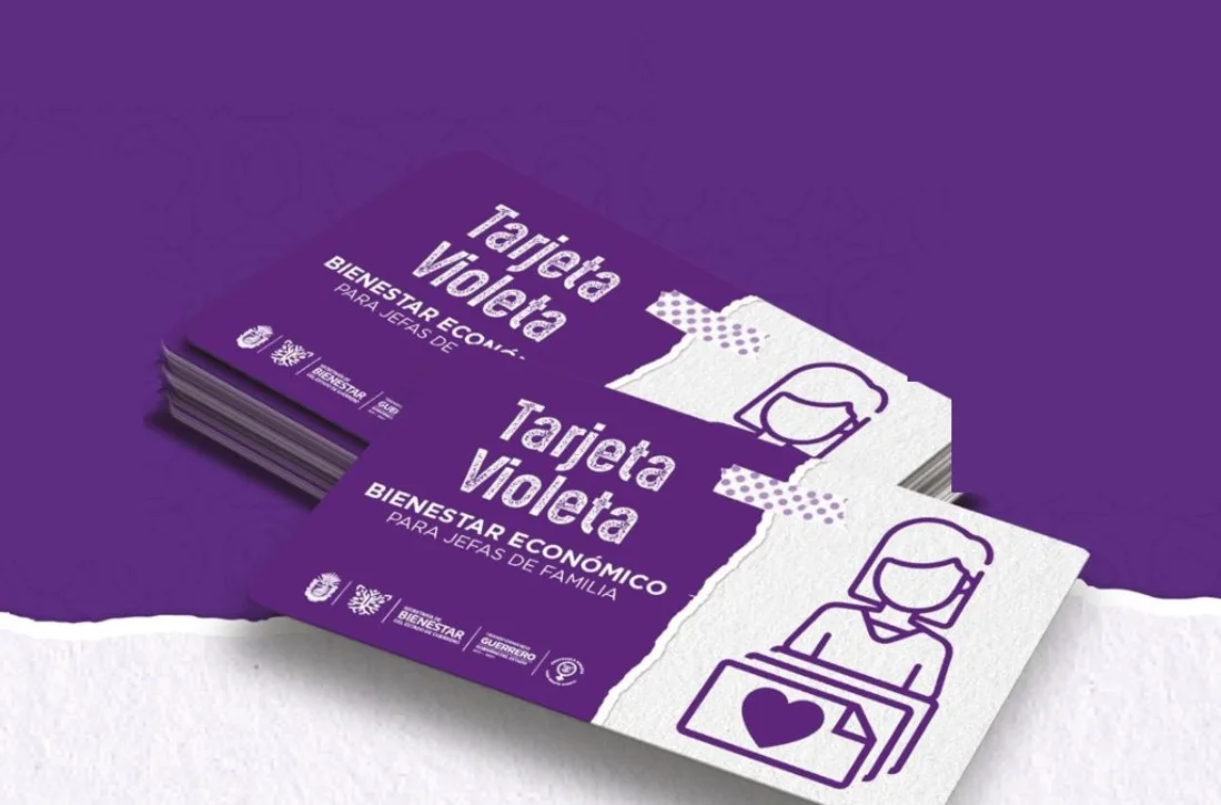 Tarjeta Violeta Bienestar