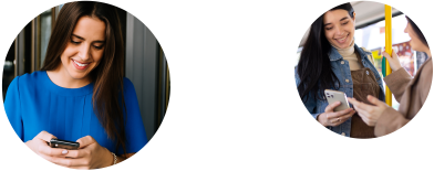 Person using financial services