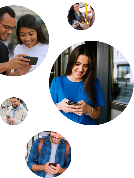 Person using financial services